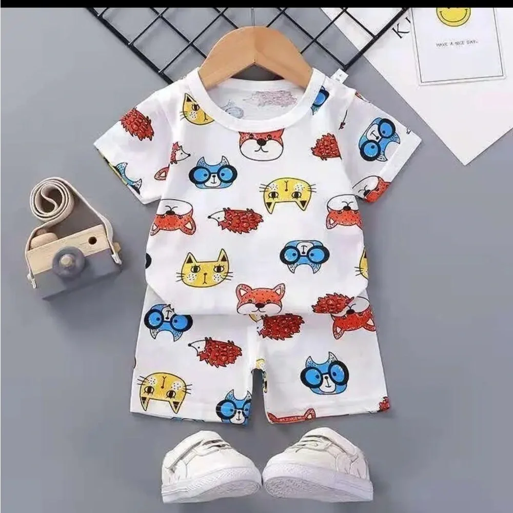 New two piece outfit baby boy girl 9 months